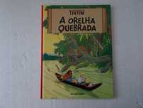 Livro Verbo - As aventuras de Tintim - A orelha quebrada (capa dura)