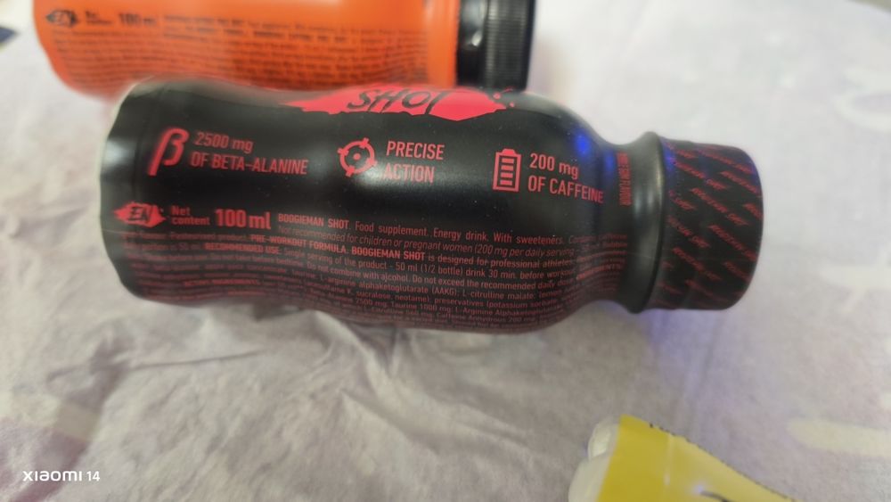 Przedtreningówka TREC® 3* Boogieman shot 100ml, pre-workout stack