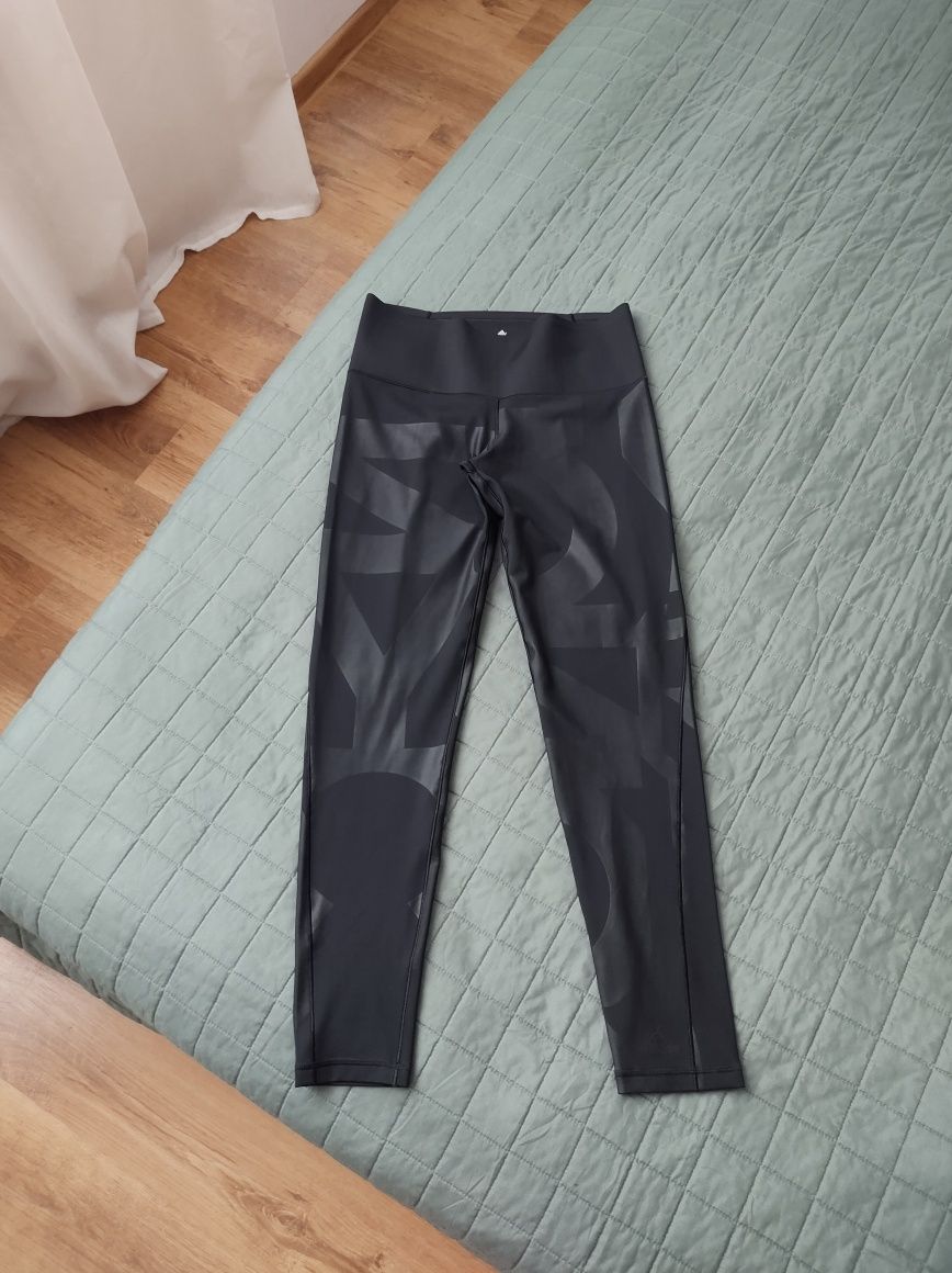 Adidas rozmiar M legginsy sportowe damskie