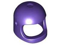 Lego classic space dark purple helmet, fioletowy hełm kosmonauty 50665