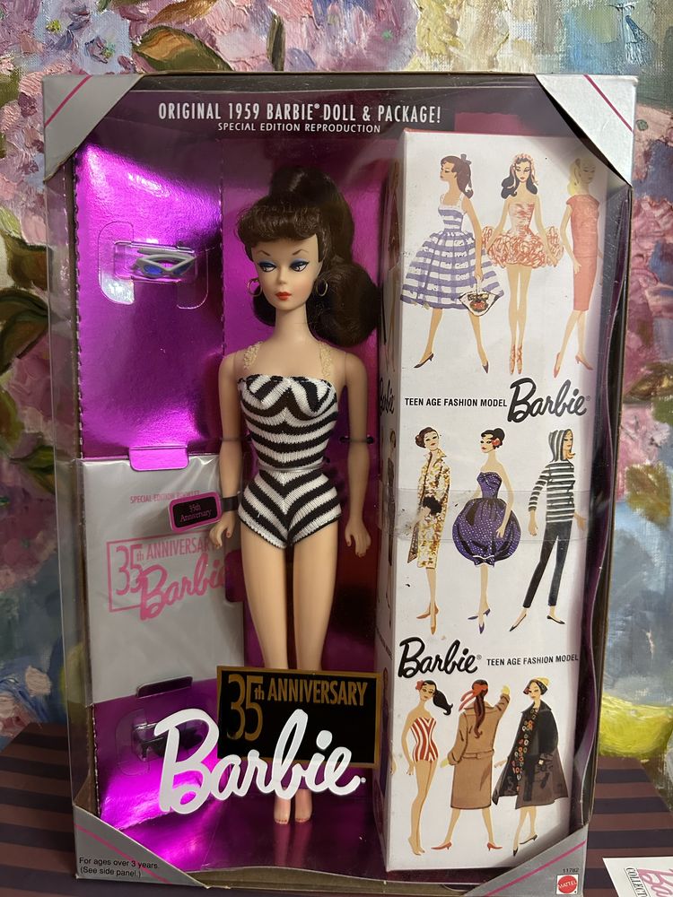 Барбі колекційна 90х Barbie 35th Anniversary Malibu лялька