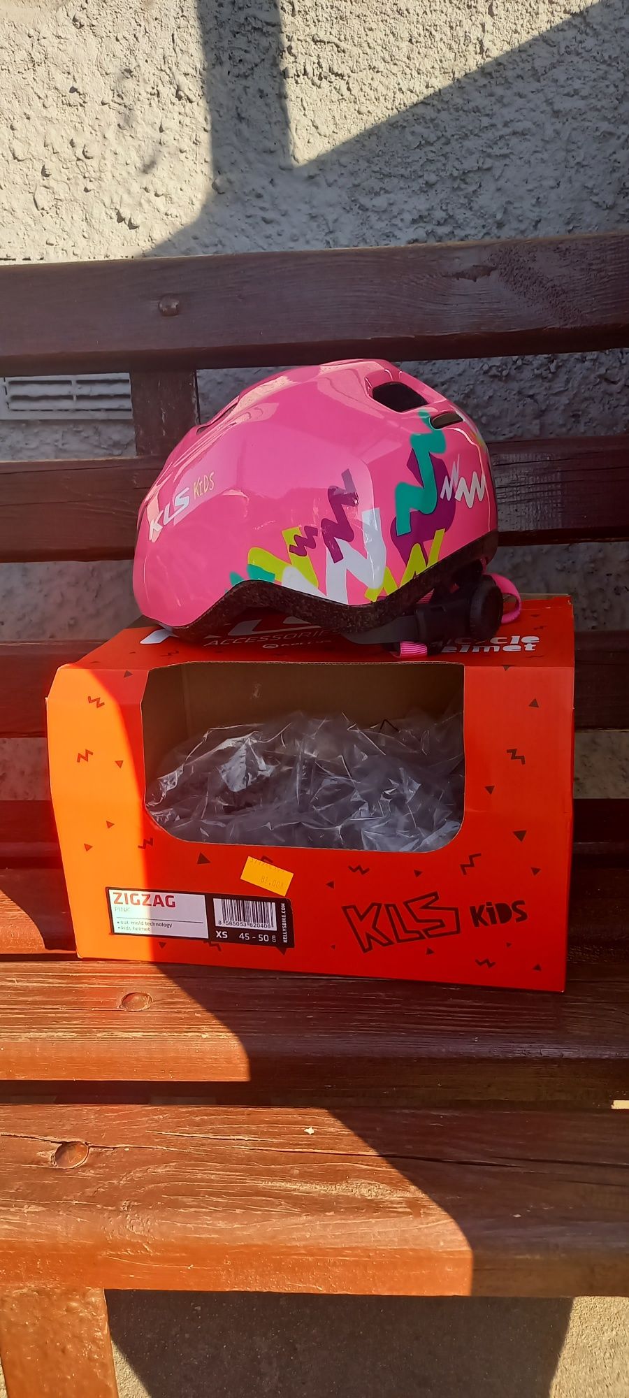 Kask dziecięcy różowy