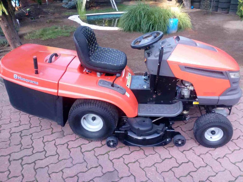Traktorek kosiarka Husqvarna 15KM Kawasaki 2 cylindy hydro