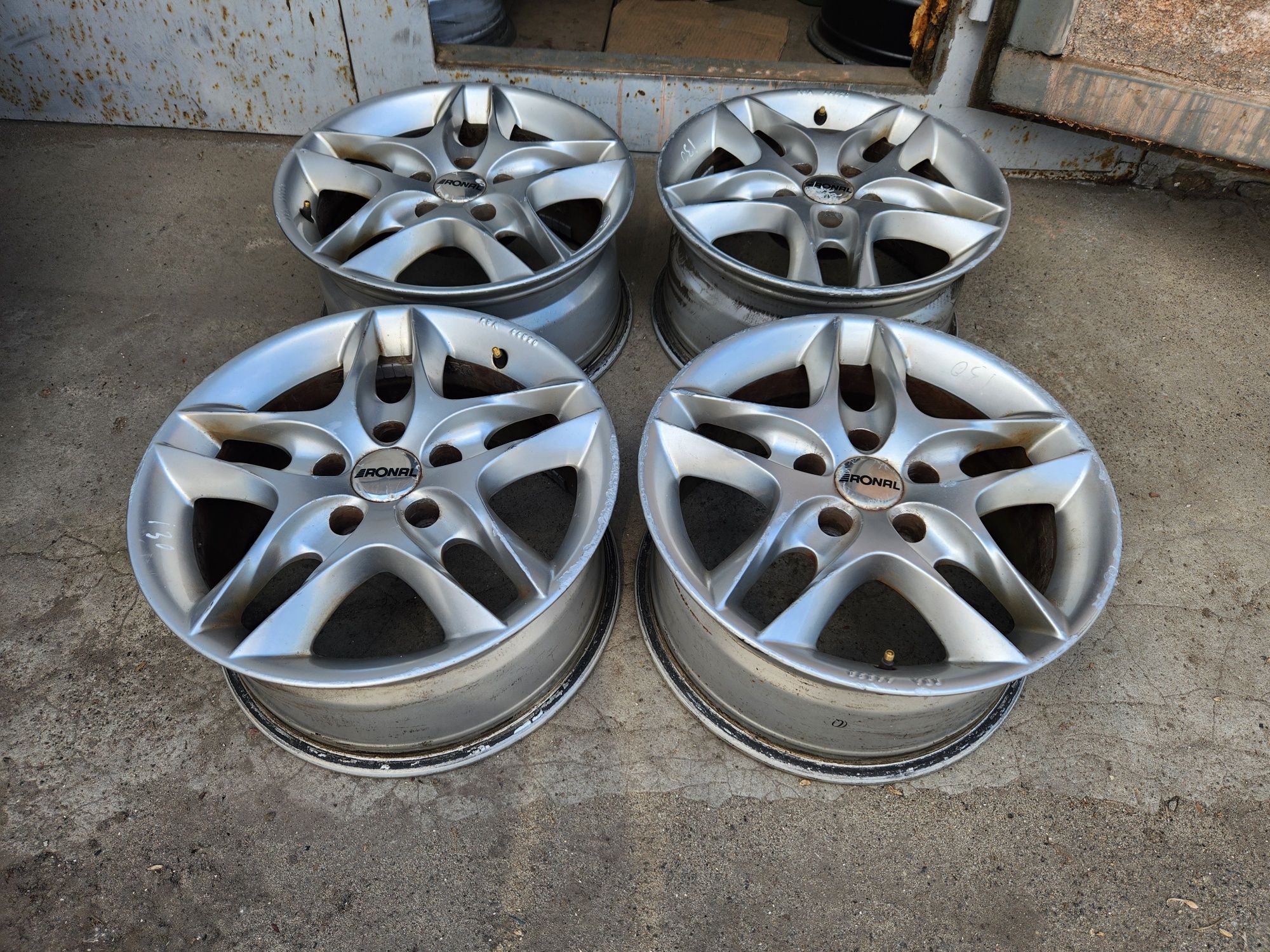 503*Німецькі диски Ronal r16 5×114.3 Nissan Kia Huyndai Renault Mazda