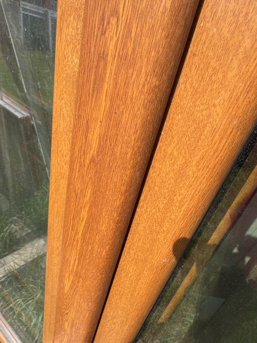 1x okno plastikowe 177x130 zloty dab ru (uchyl dzielone 50/50 transpor