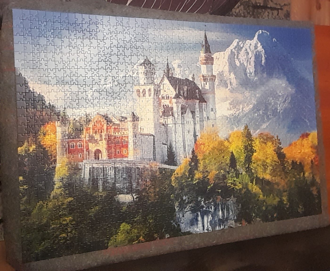 Puzzle 1500 zamek