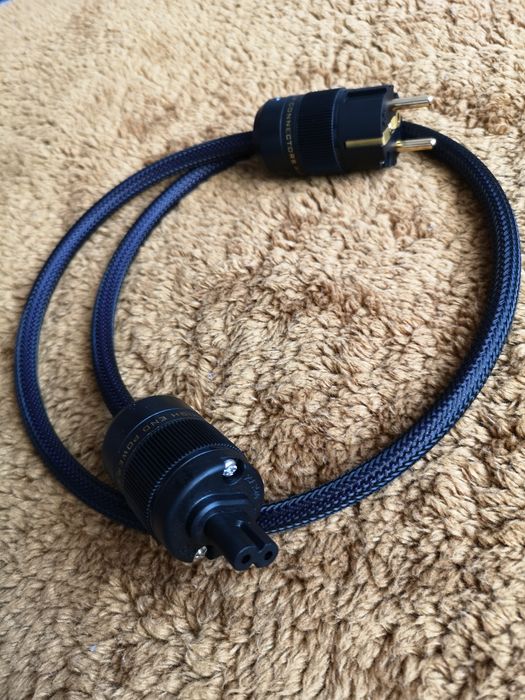 Kabel zasilający audio ósemka Melodika 3x1.5mm dł 1.0m.