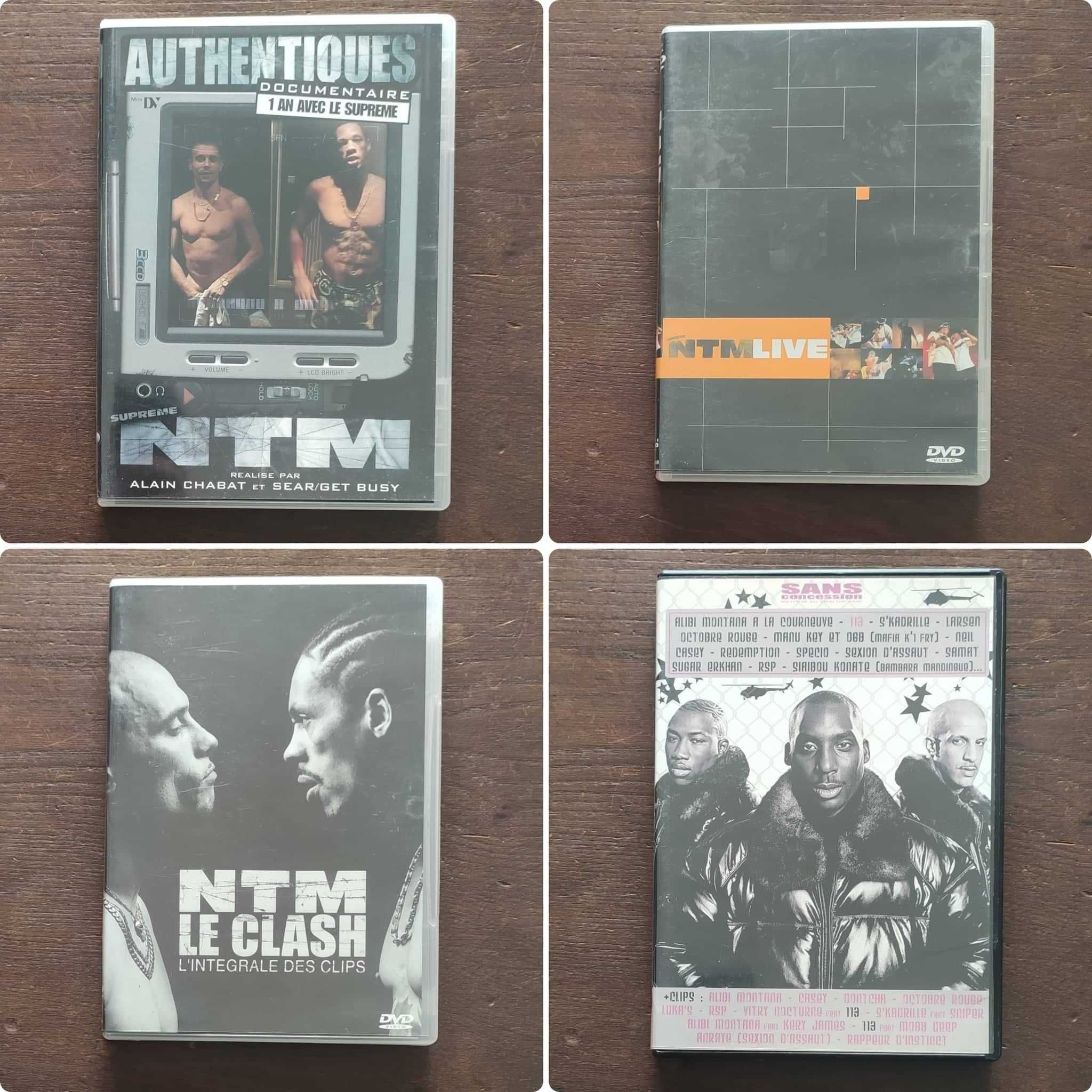 4 DVDs Rap Francês - Supreme NTM