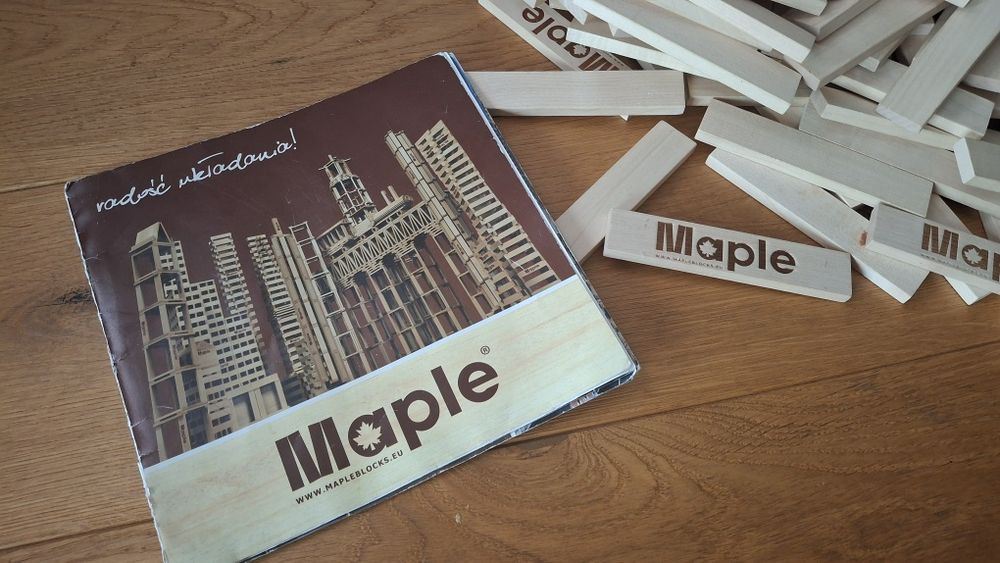 Klocki drewniane Maple 300 szt.