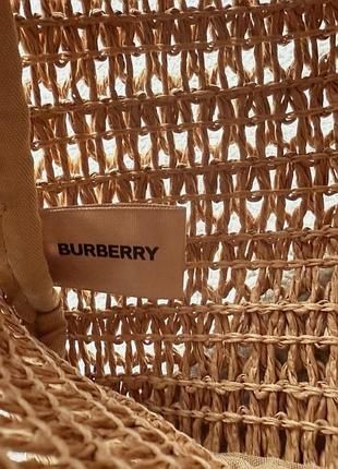 Сумка-тоут burberry goddess weave из натуральной соломки