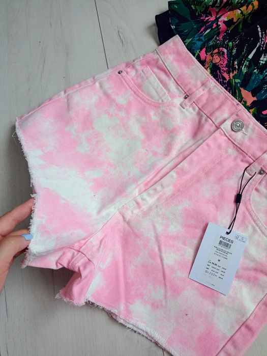 Nowe marmurkowe Spodenki S/M