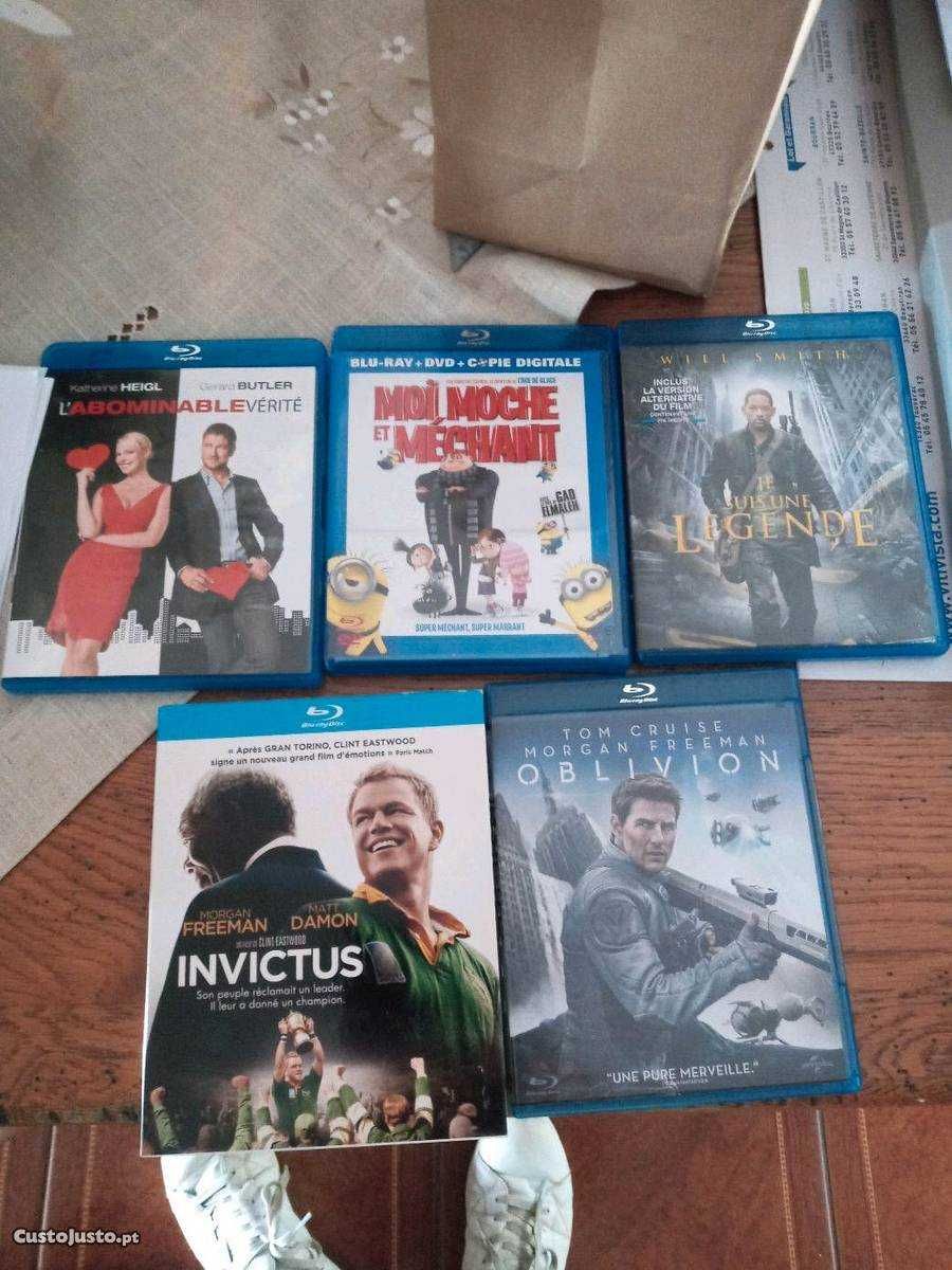 11 blu rays originais e 1 serie alguns selados