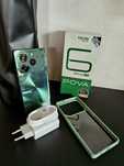 TECNO Pova 6 Pro 5G 12/256GB Comet Green 108MP 6000mAh AMOLED etui