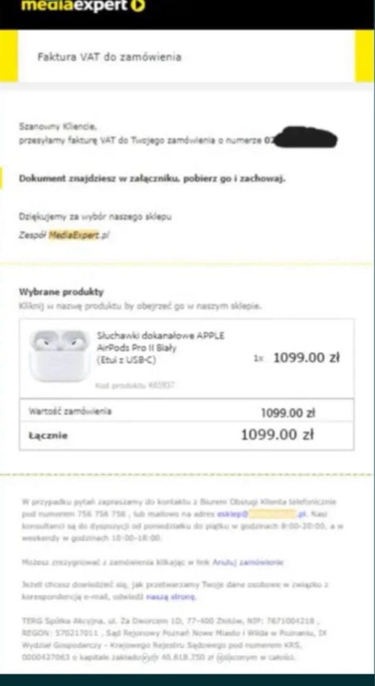 Słuchawki Apple Airpods Pro 2 USB-C | OKAZJA!