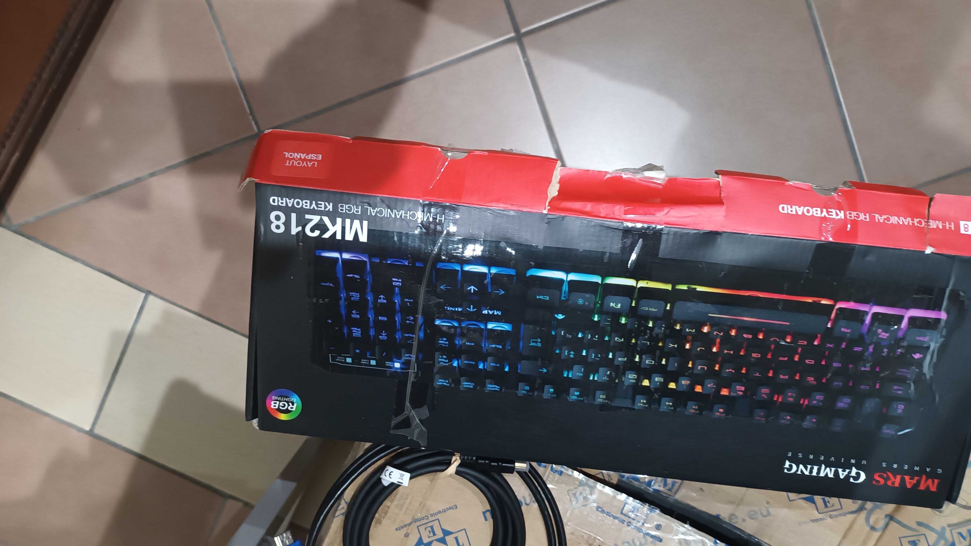 Teclado Gaming MARS GAMING RGB