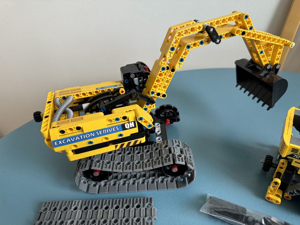 Lego technic кран/экскаватор