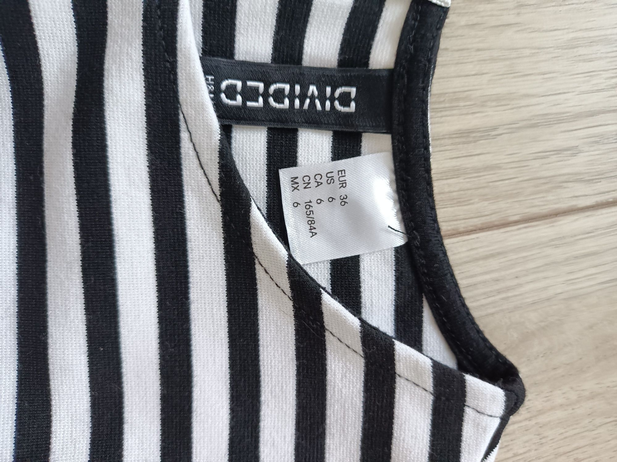 Sukienka damska 36 w paski letnia