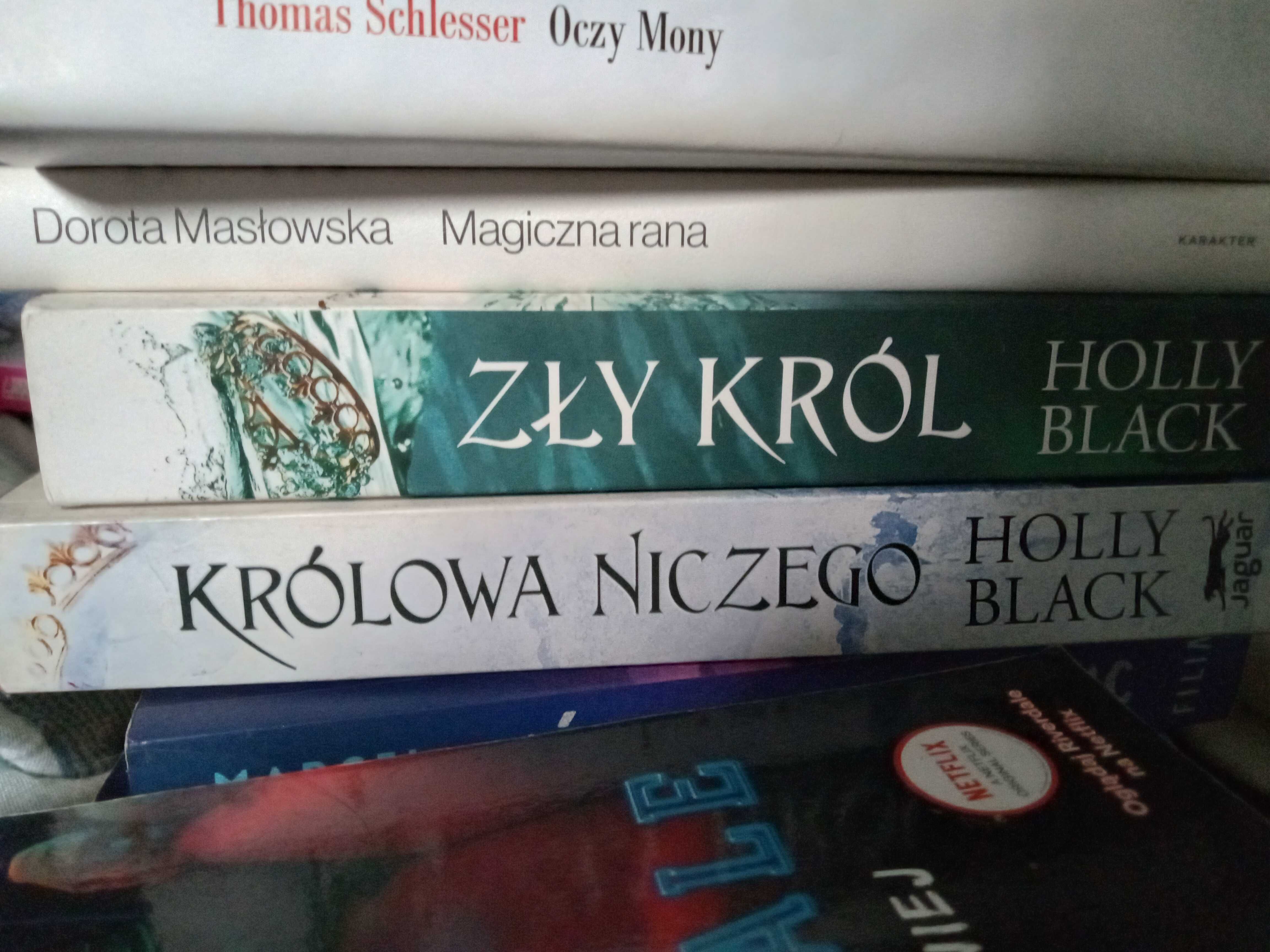 Książki na sprzedaż min. "Zły król" 2 część serii "okrutny książę"