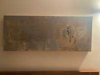 6x Peças Decorativas (Quadros e Pratos Artesanais)