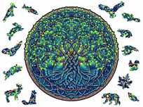 Puzzle-obraz dla dorosłych Mandala Drzewo Życia L