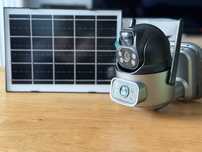 Zewnetrzna  kamera obrotowa/ solarna na kartę SIM 4G LTE gratis karta