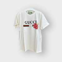 Oryginalna Koszulka Gucci Les Pommes Belt Logo