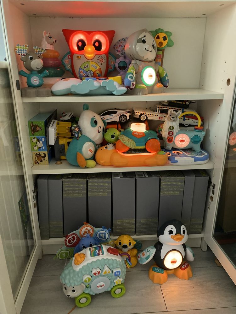 Linkimals fisher price zabawki interaktywne światlo dzwiek prezent