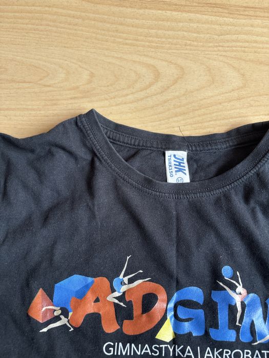 T Shirt czarny dziecięcy