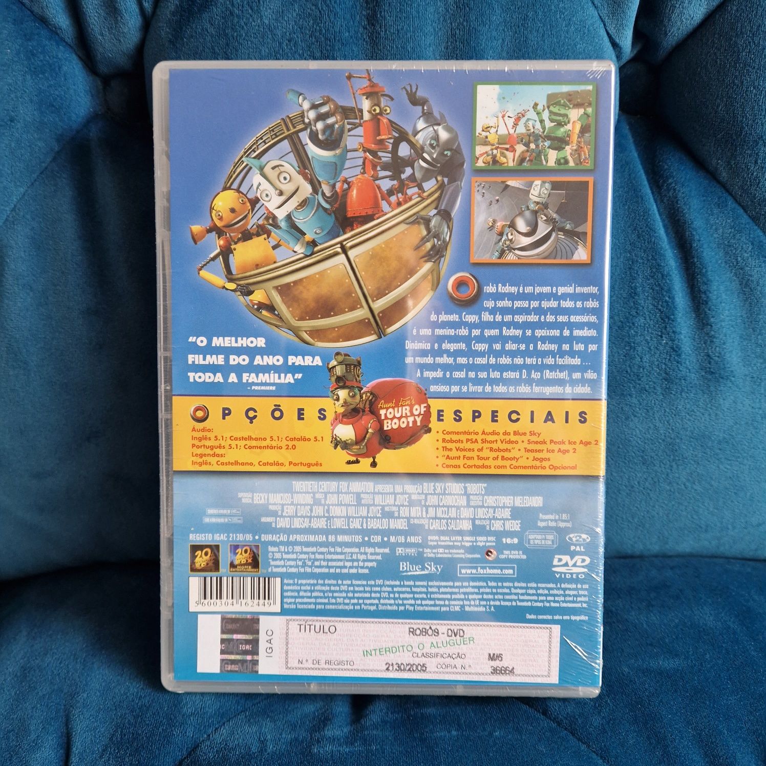 Filme em DVD Robôs