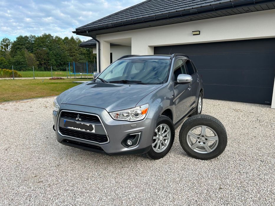 Mitsubishi ASX 1.6 Benzyna 117KM | Bezwypadkowy | Pewny | Grzane fotele | 2 kpl kół