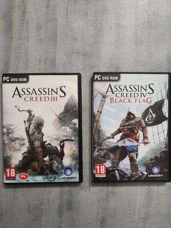 Gry Assassin's Creed 4 & 3