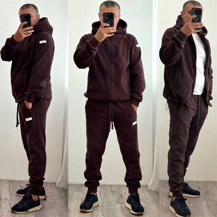 ТЕПЛИЙ‼️ Костюм ФЛІС Полар Чоловічий/Мужской спортивный комплект зима