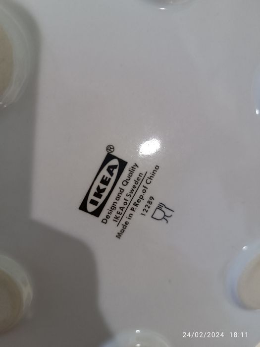Bule branco do ikea
