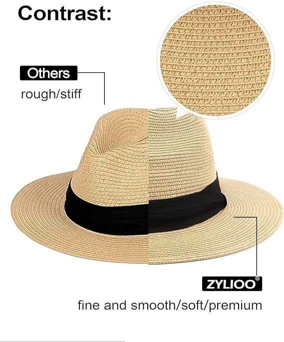 Zylioo kapelusz panama 60 cm