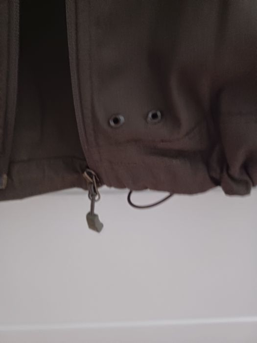 Lekki komplet Graff L oliwkowo zielony kurtka I spodnie