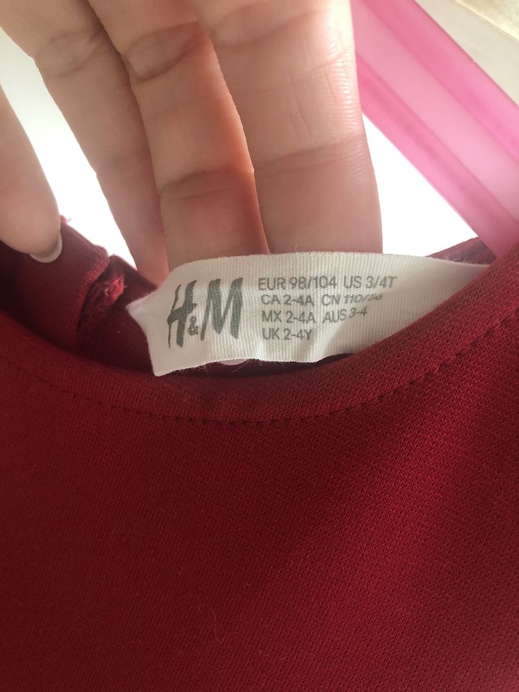 Sukienka H&M rozm. 98/104