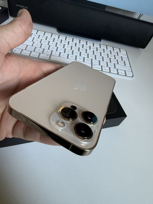 iPhone 13 Pro Max 1TB Gold Stan Idealny Bateria 94% od nowości