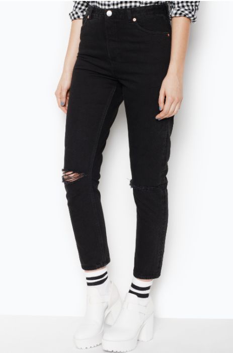 calças jeans Kimomo black da MONKI – NOVAS!