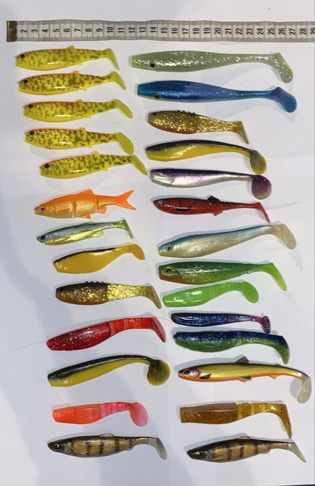 Nowe gumy wędkarskie na okonia szczupaka sandacza