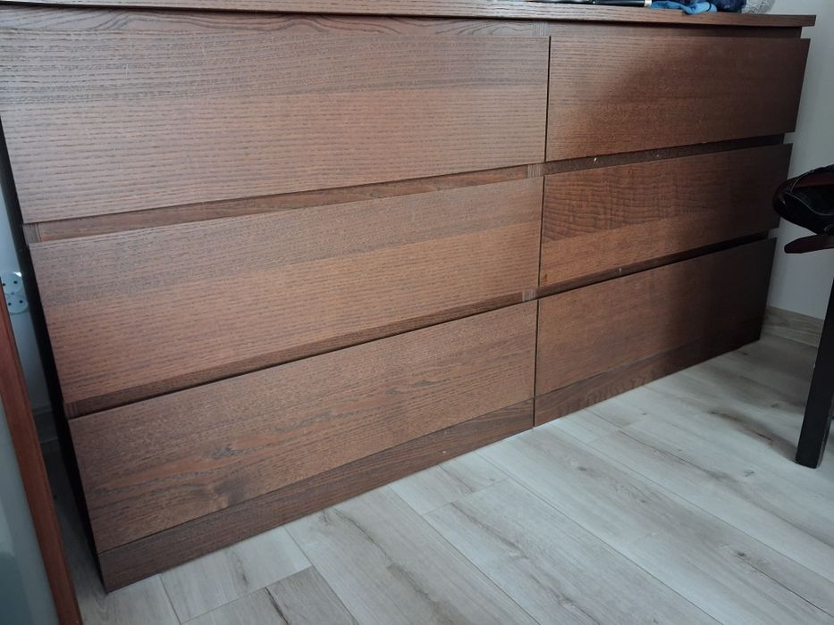 Ikea malm zestaw mebli sypialnianych