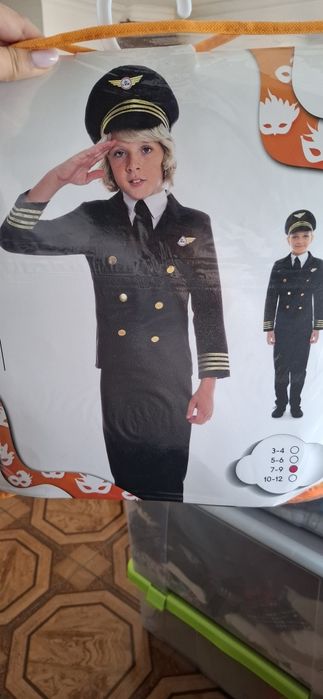 Fatos de carnaval piloto/hospedeira