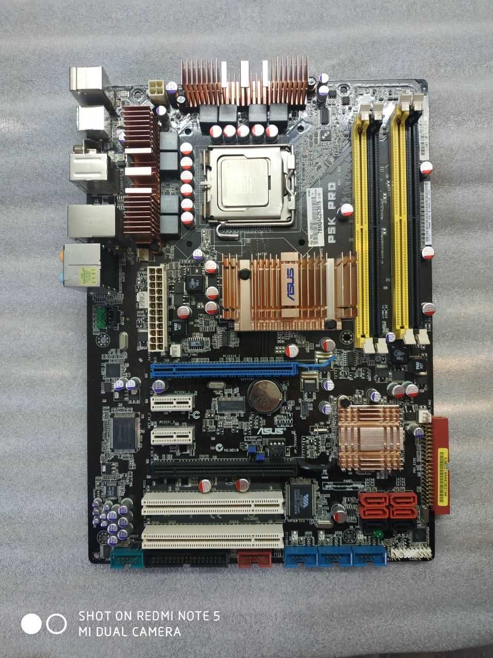 Топовая мат плата Asus P5K PRO S775