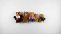 EPOCH - Sylvanian Families Zestaw 5 figurek Misie, Wiewióka, Mysz, Kot