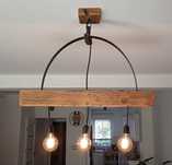 Lampa sufitowa handmade