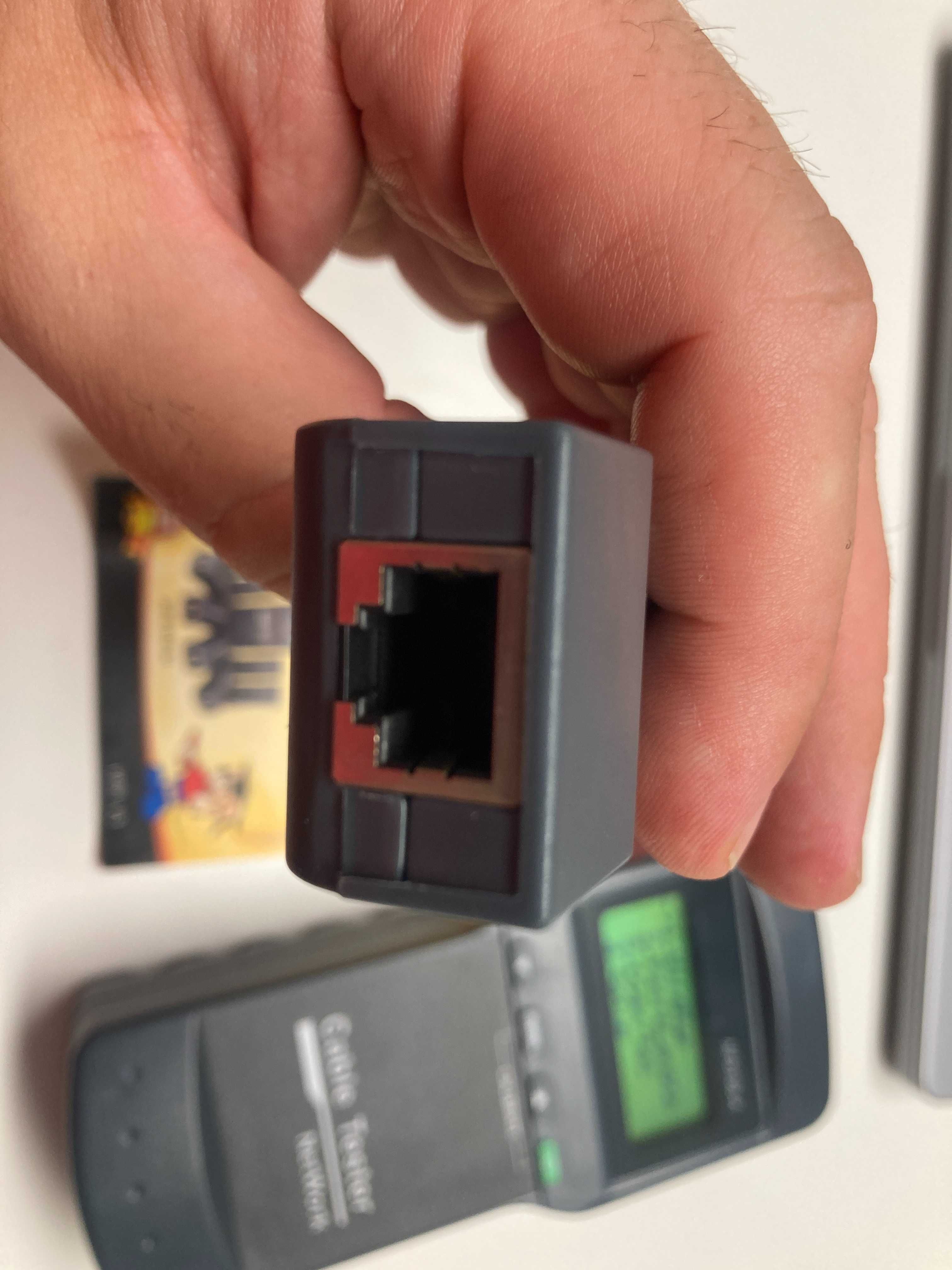 Profesjonalny Tester sieci LAN, kabli RJ45