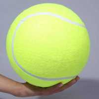 Великий тенісний м`яч 24 см, насос у комплекті. Тенісний м`яч великого