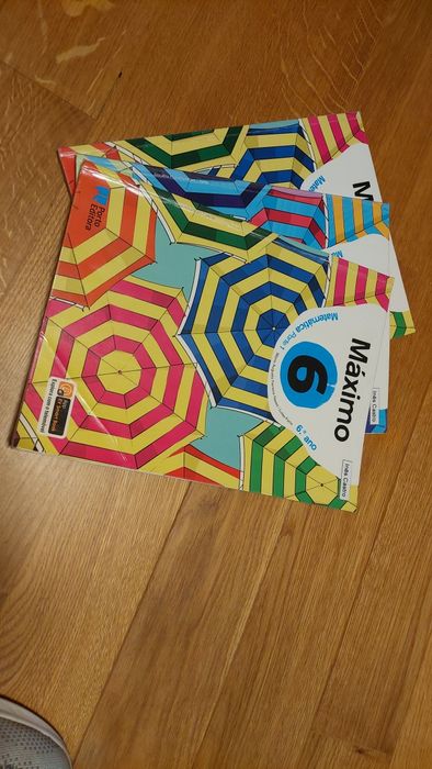 Livro de matemática MÁXIMO 6