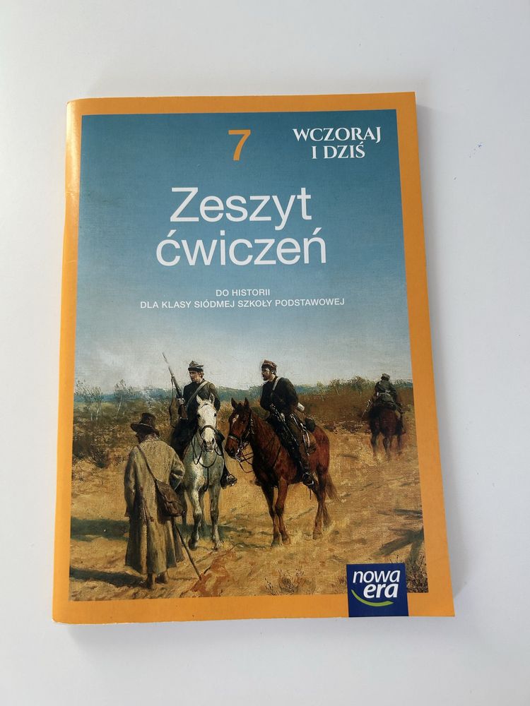 Zeszyt ćwiczeń z historii klasa 7 Wczoraj i dziś