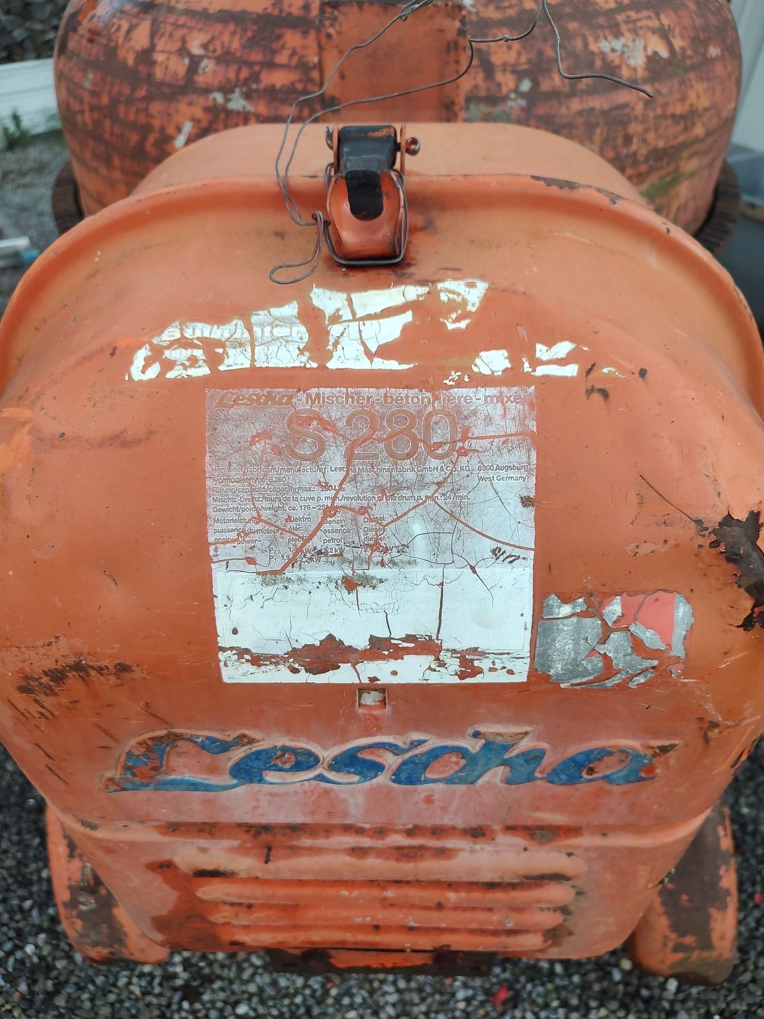 Betonoarka Lescha 280l