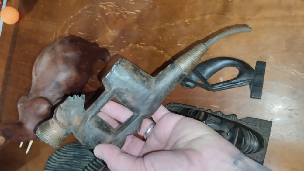 Conjunto Decoração Áfricana anos 50